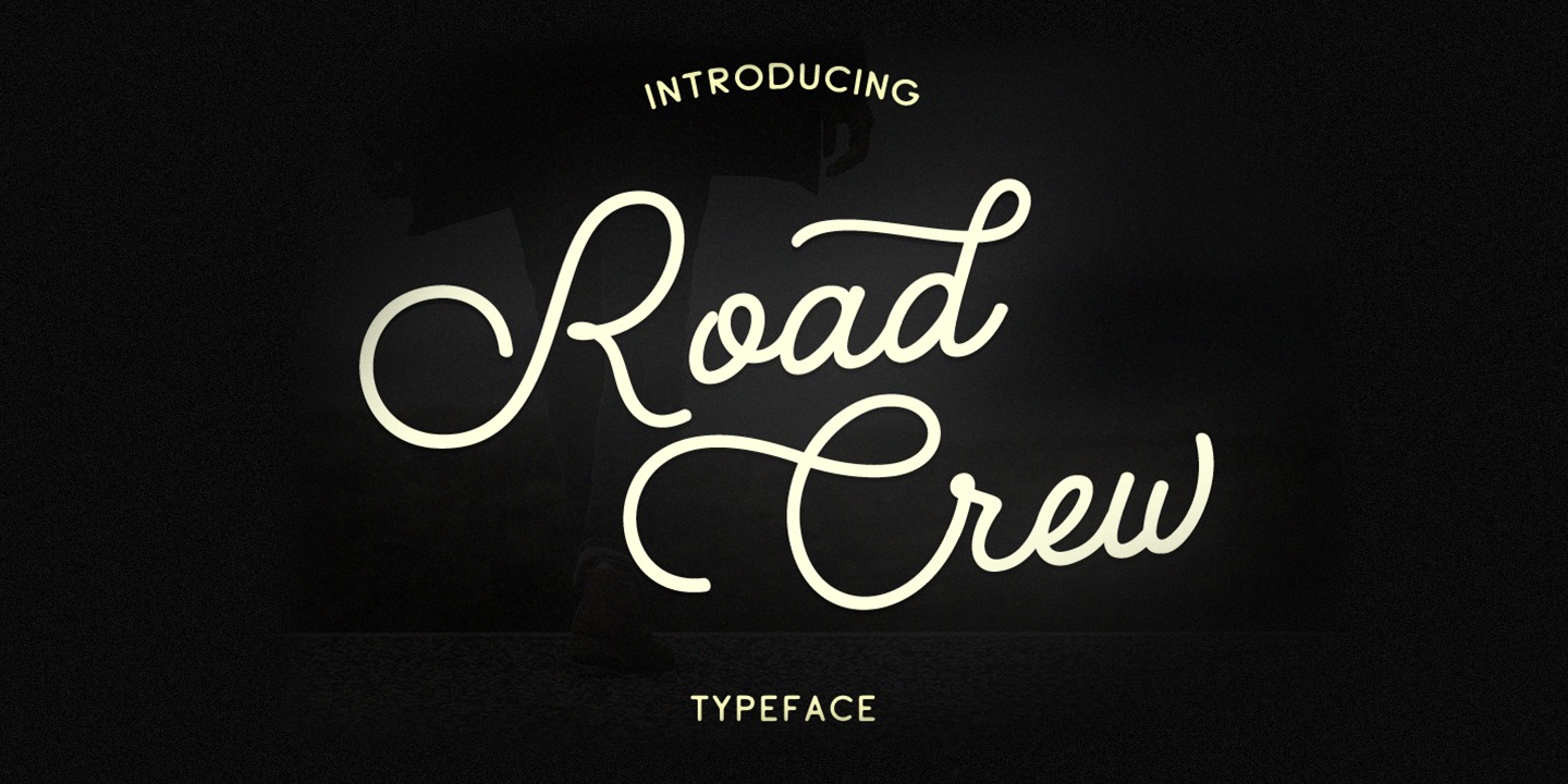 Road Crew Regular Font preview